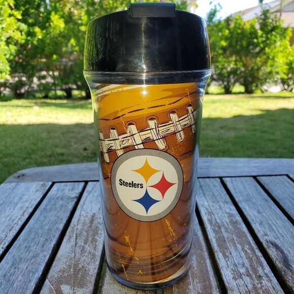 Pittsburgh Steelers Insulated Mug New - Picture 1 of 7